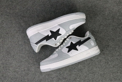 Bapesta Low M2 'White Grey'