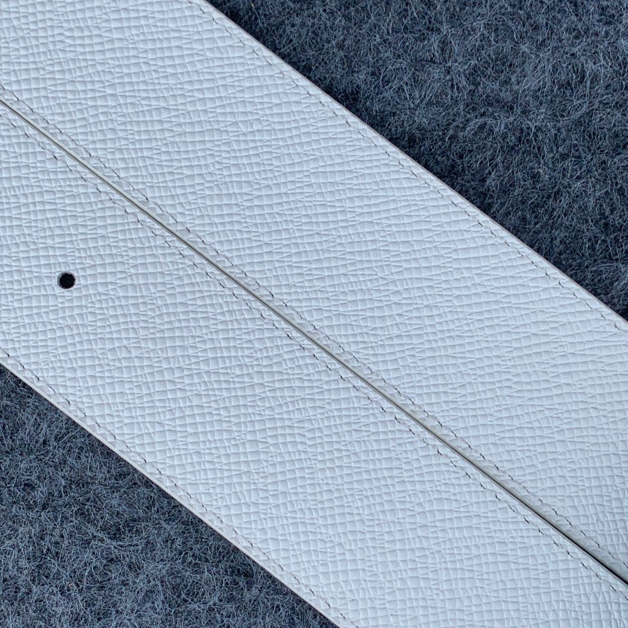 LV Initiales 40mm Reversible Belt ‘White’