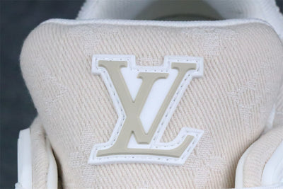 LVT Trainer Beige Monogram Denim