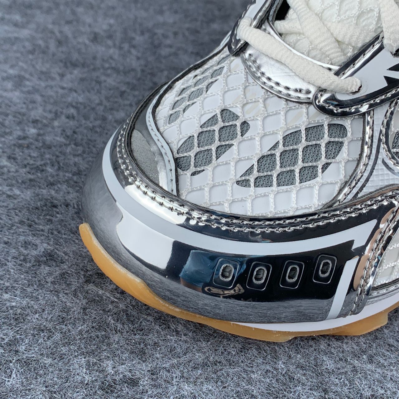 Bottega Veneta Orbit Sneaker ‘Silver White’