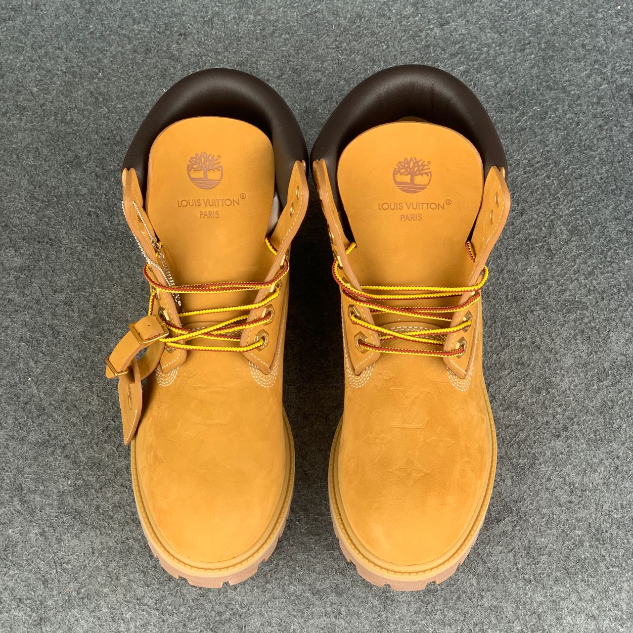 Timberland 6 Inch Ankle Boot 'Embossed Monogram - Wheat'