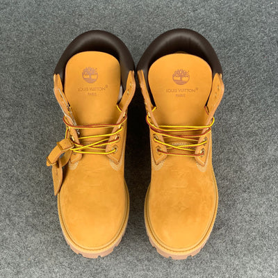 Timberland 6 Inch Ankle Boot 'Embossed Monogram - Wheat'