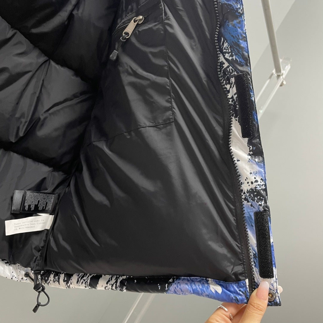 Supreme x The North Face Mountain Baltoro Jacket 'Blue/White'
