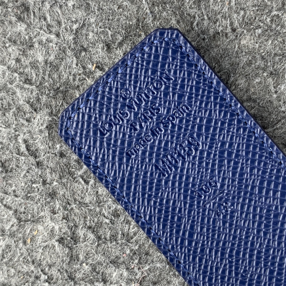 LV Initials 40mm Reversible Belt ‘Blue’