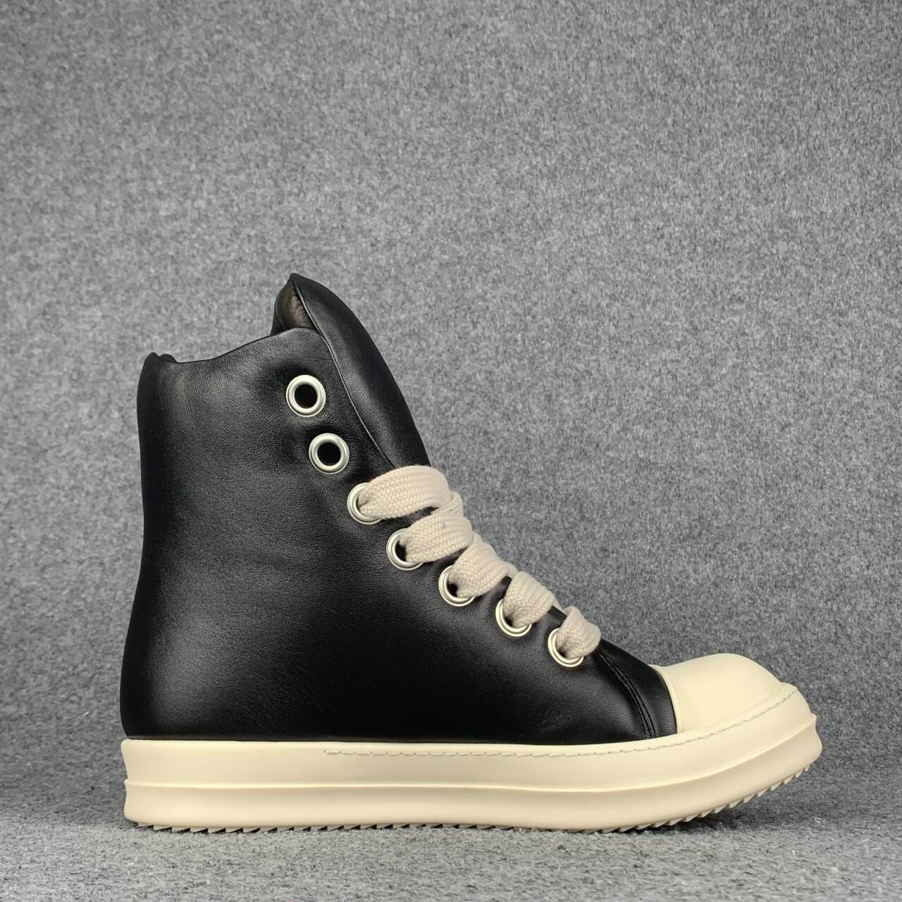 Rick Owens Porterville Jumbo Laced Padded High « Black Milk »