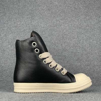 Rick Owens Porterville Jumbo Laced Padded High « Black Milk »