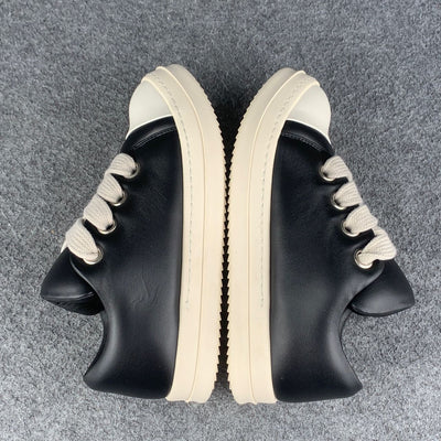 Rick Owens Luxor Jumbo Lace Padded Low 'Black Milk'