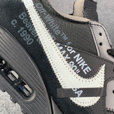 Off-White x Air Max 90 'Black'