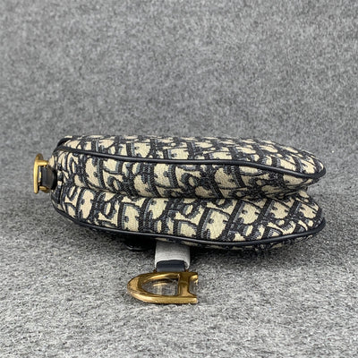 Mini Saddle Bag Oblique Jacquard'