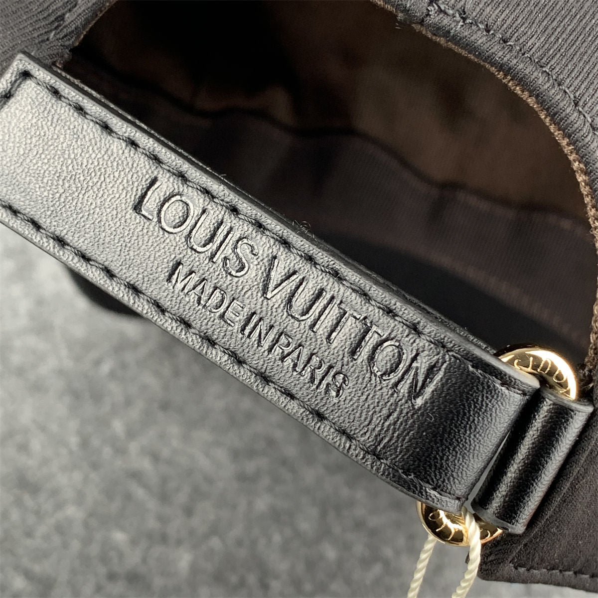 LV City Cap ‘Black/Yellow’