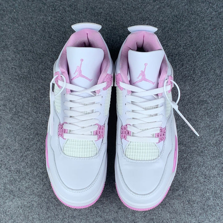 custom jordan 4 pink