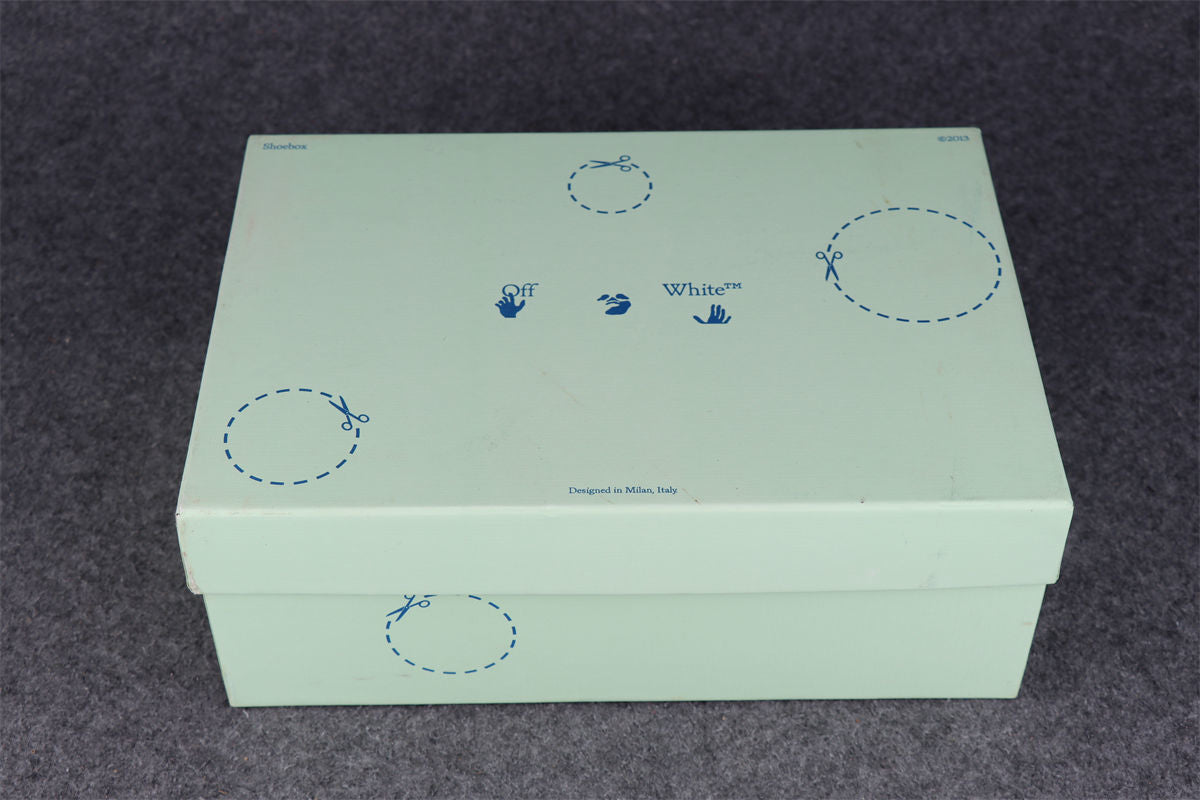 Off-White Out of Office 'White Orange Blue'