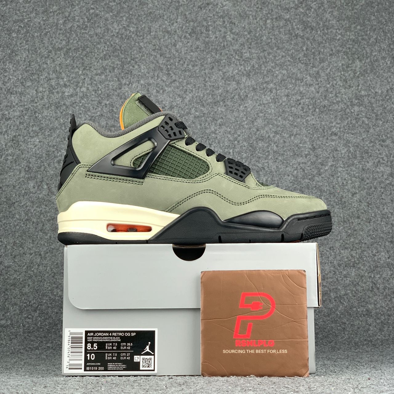 Undefeated x Air Jordan 4 Retro 2025