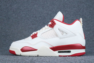 (Early Look) Air Jordan 4 Retro “Pale Ivory / Sierra Red”