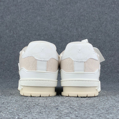 LV Trainer Beige Monogram Denim