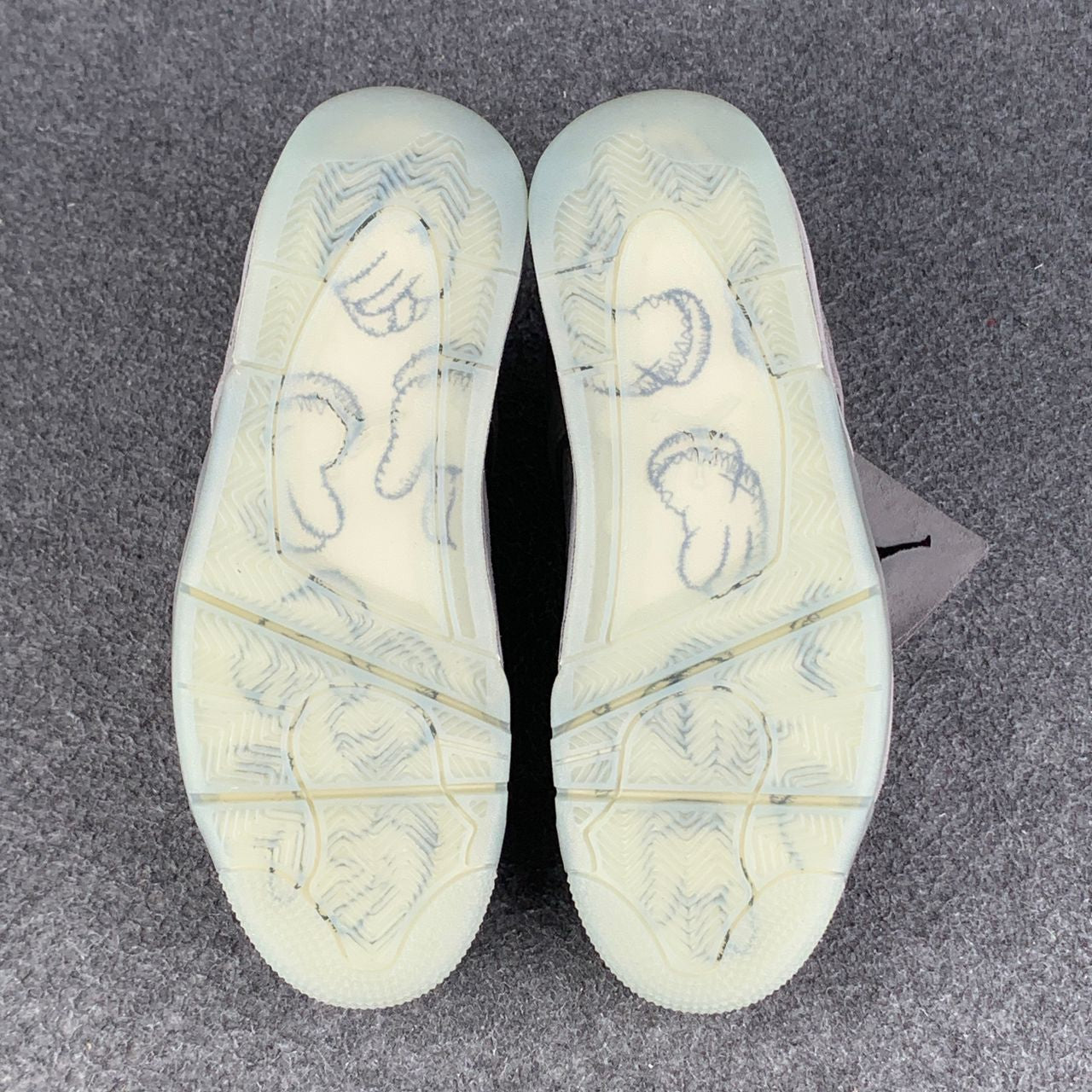 KAWS x Air Jordan 4 Retro 'Cool Grey' Sample