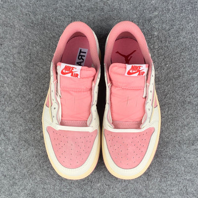 (Early Look) Travis Scott x Air Jordan 1 Low OG SP 'Sail Shy Pink'