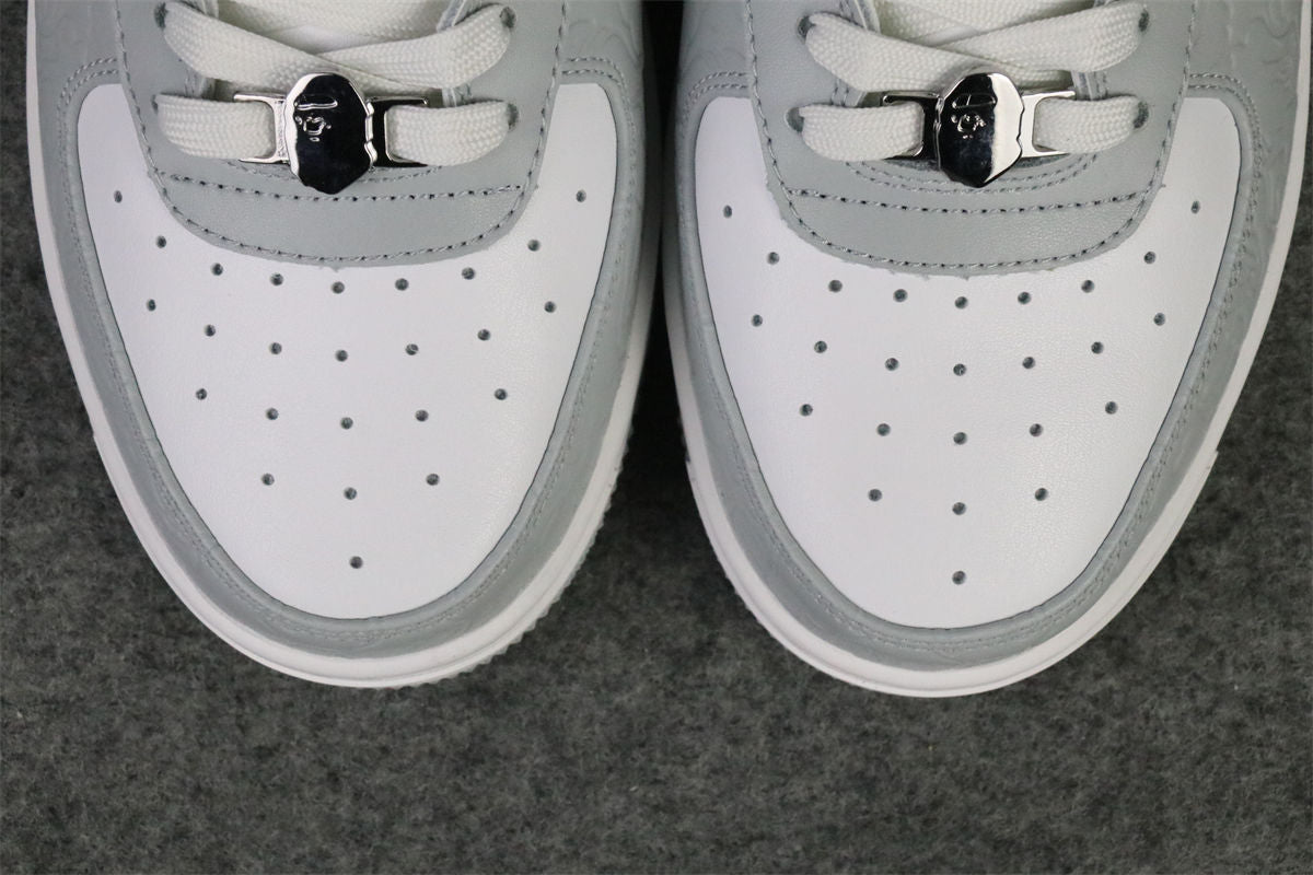 Bapesta Low M2 'White Grey'