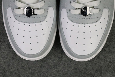 Bapesta Low M2 'White Grey'