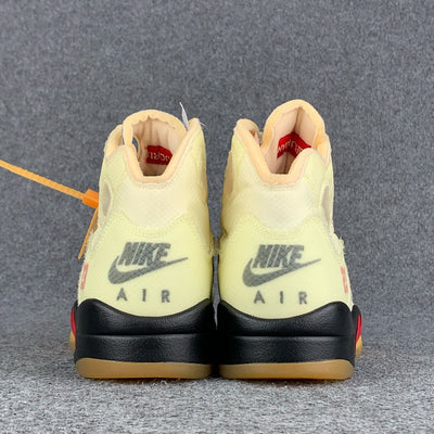 Off-White x Air Jordan 5 SP 'Sail'