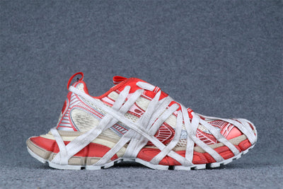 Balenciaga 3XL Extreme Lace Sneaker 'Worn-Out - Orange Beige'