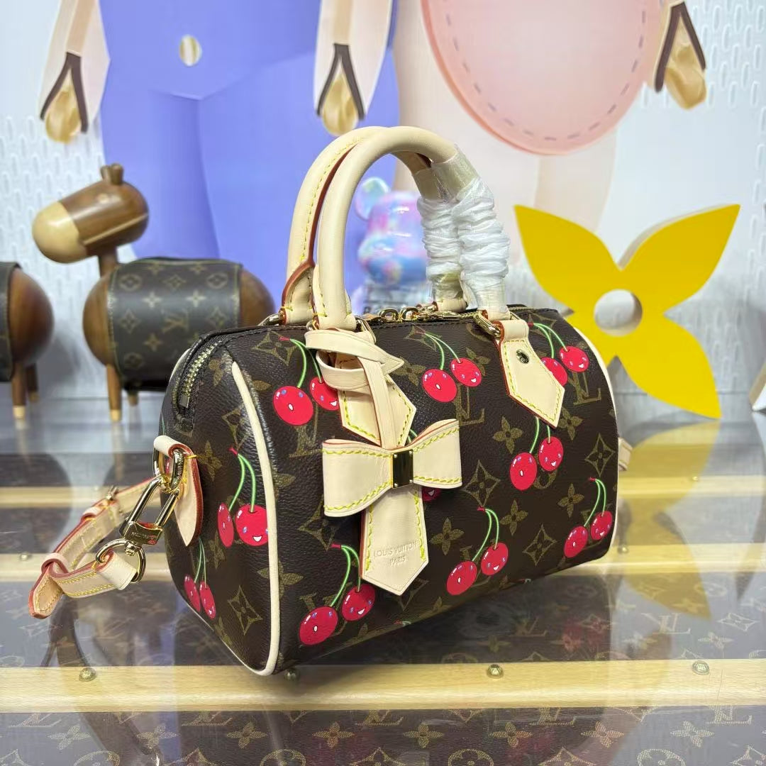LV x Takashi Murakami Cherry Speedy