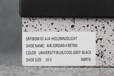 Air Jordan 4 Retro 'UNC Football' PE