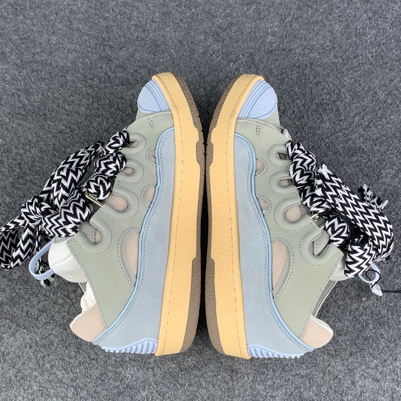 Lanvin Curb Sneakers 'Light Blue'