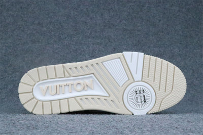 LVT Trainer Beige Monogram Denim