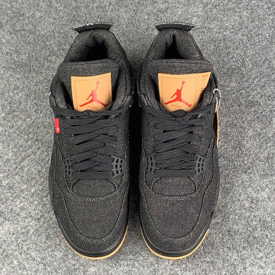 Levi's x Air Jordan 4 Retro 'Black Denim'