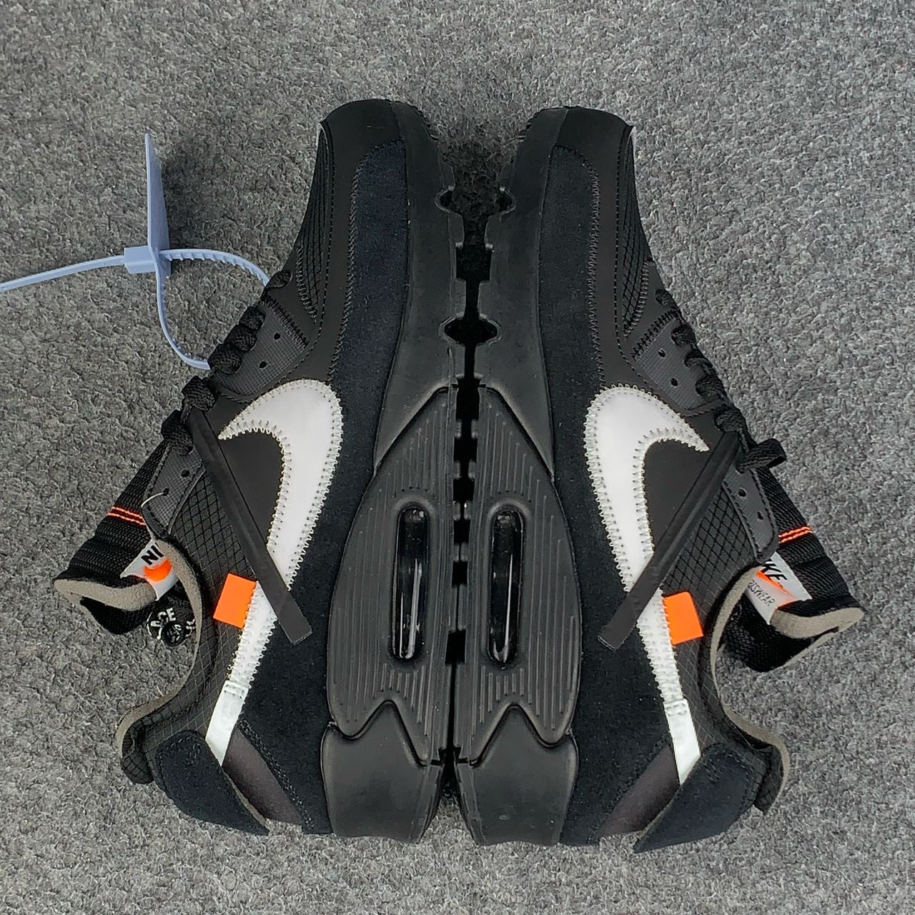 Off-White x Air Max 90 'Black'