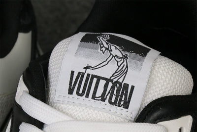 LVT Trainer Low 'Velcro Strap - Black Monogram Denim'
