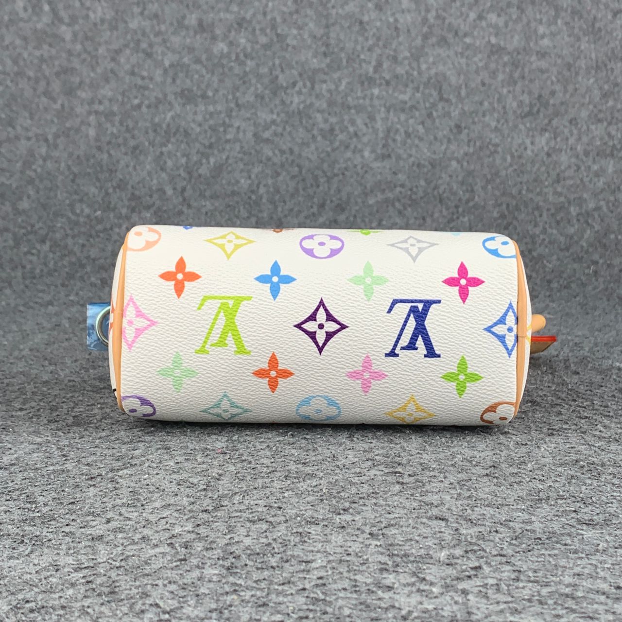 LV x Takashi Murakami Nano Speedy White Multicolored