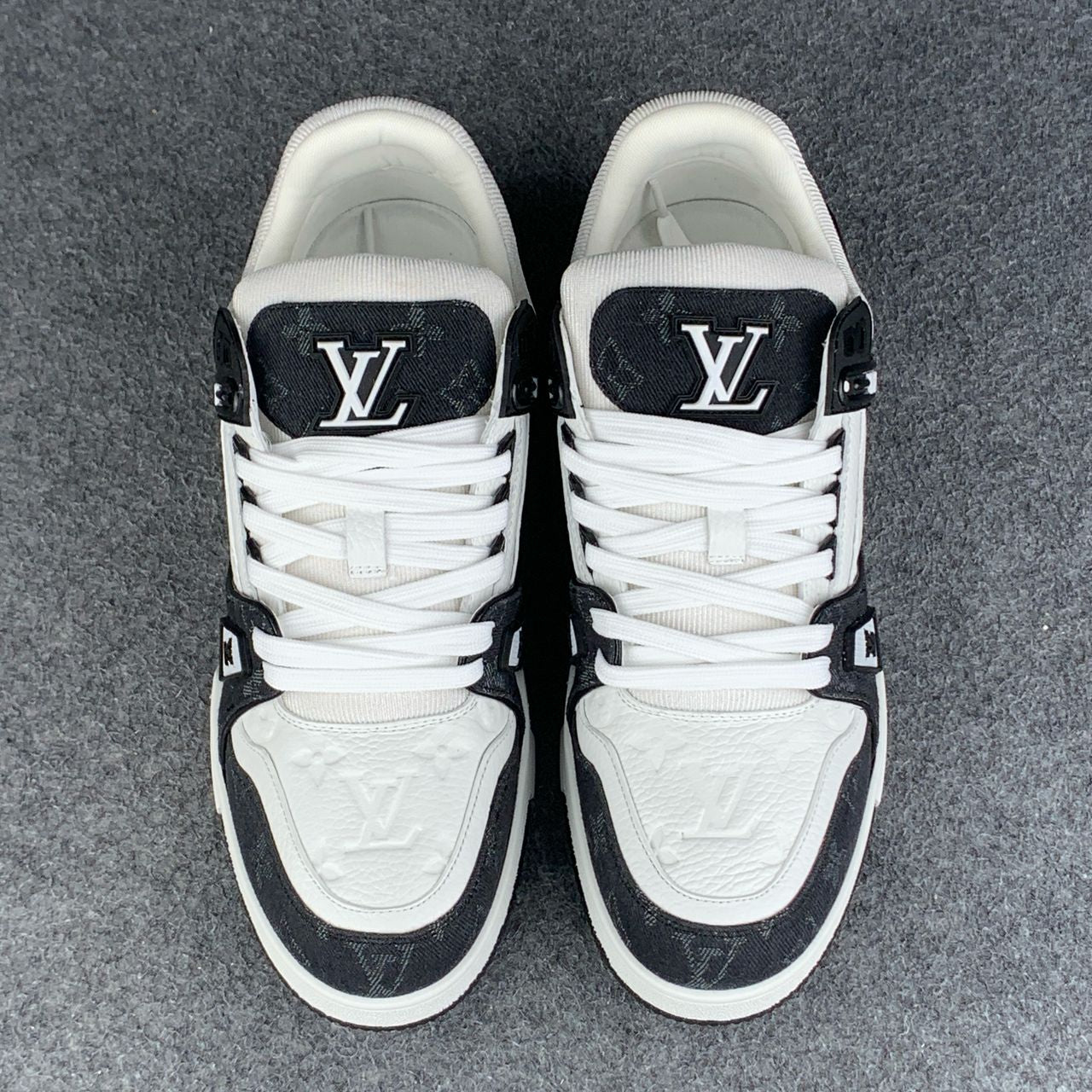 LVT Trainer 'Black Monogram Denim'