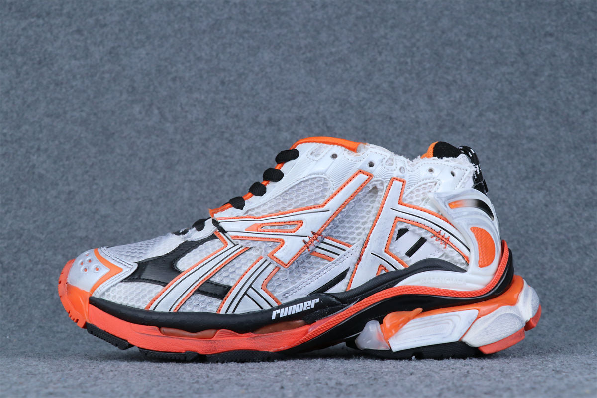 Balenciaga Runner Sneaker 'White Orange'