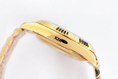 Yellow Gold & Green 40MM Watch