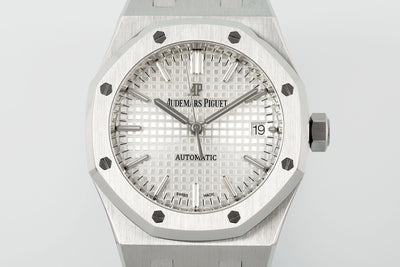 Royal Oak 15500ST Silver Dial