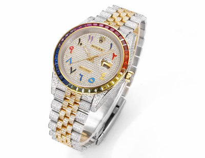 Rainbow Diamond 41MM Watch