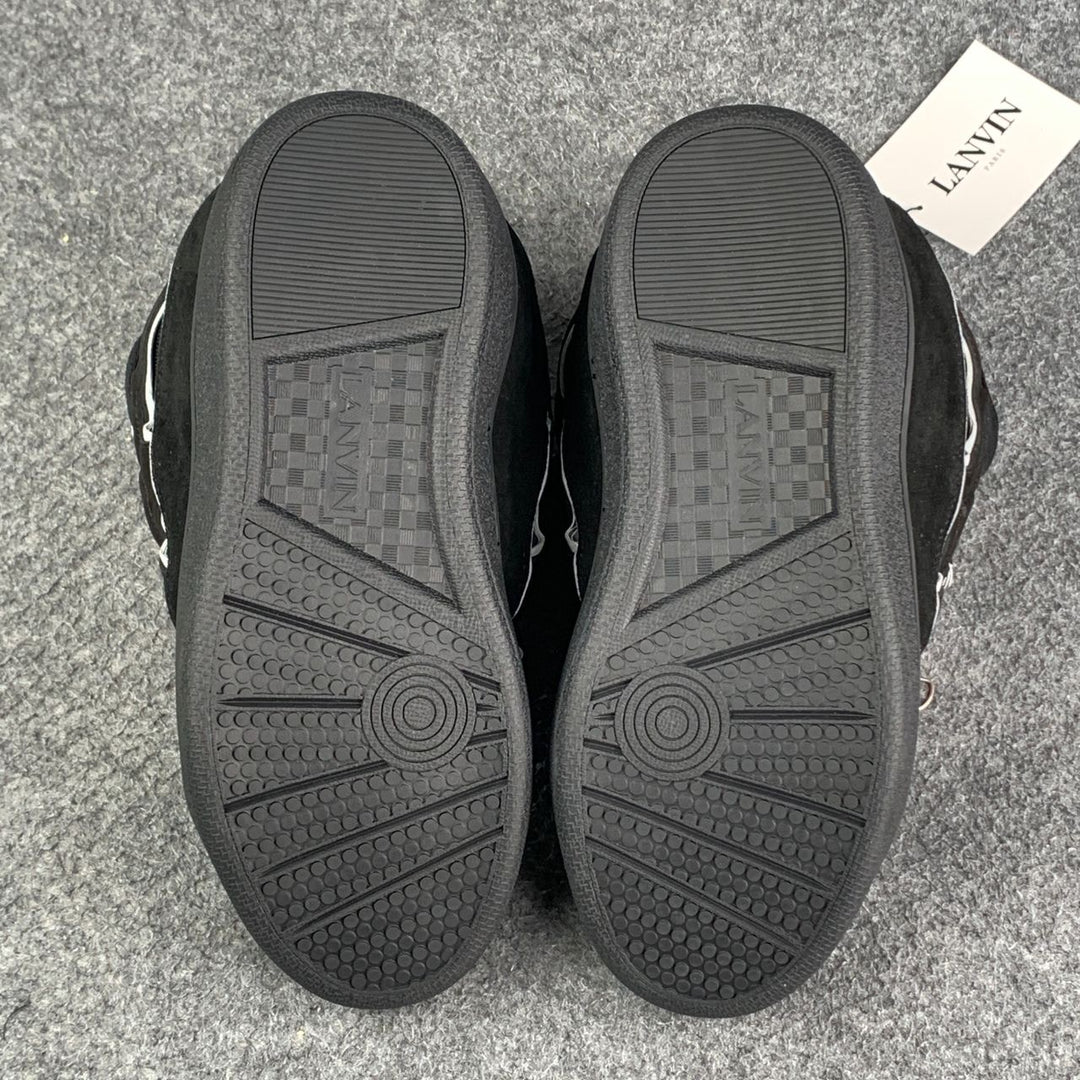 Lanvin Curb Sneakers 'Black Grey' – Prsnlplg
