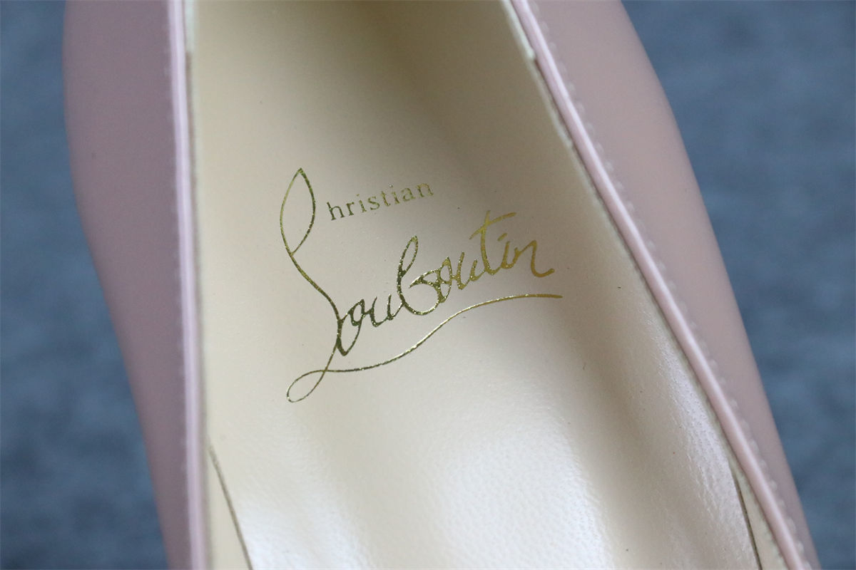 CL Kate Pump Patent Leather ‘Nude’