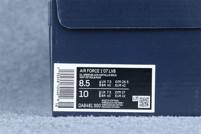 Air Force 1 '07 LV8 'Metallic Swoosh Pack - Oil Green'