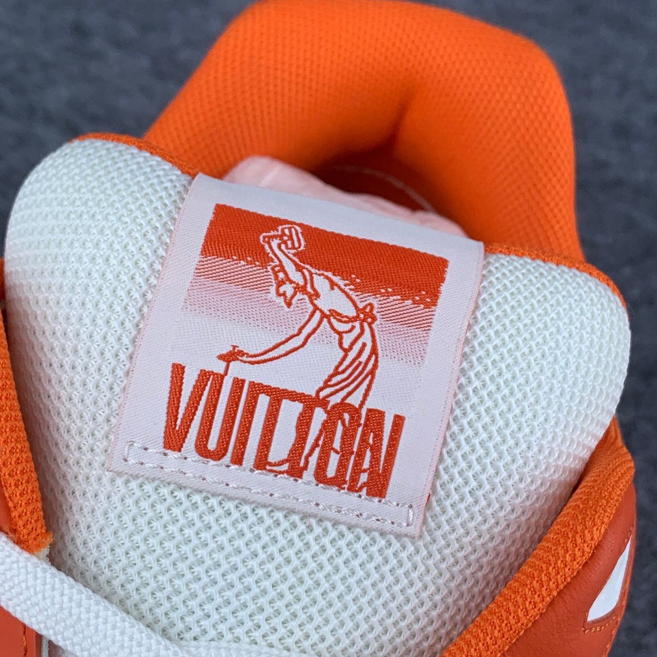 LV Trainer Low ‘Velcro Strap - Orange Monogram Denim’: