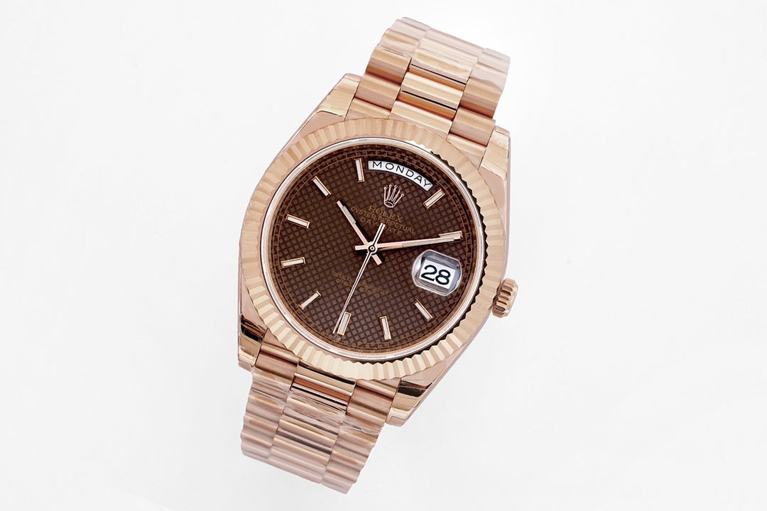 Chocolate & Everose Gold 40MM Watch