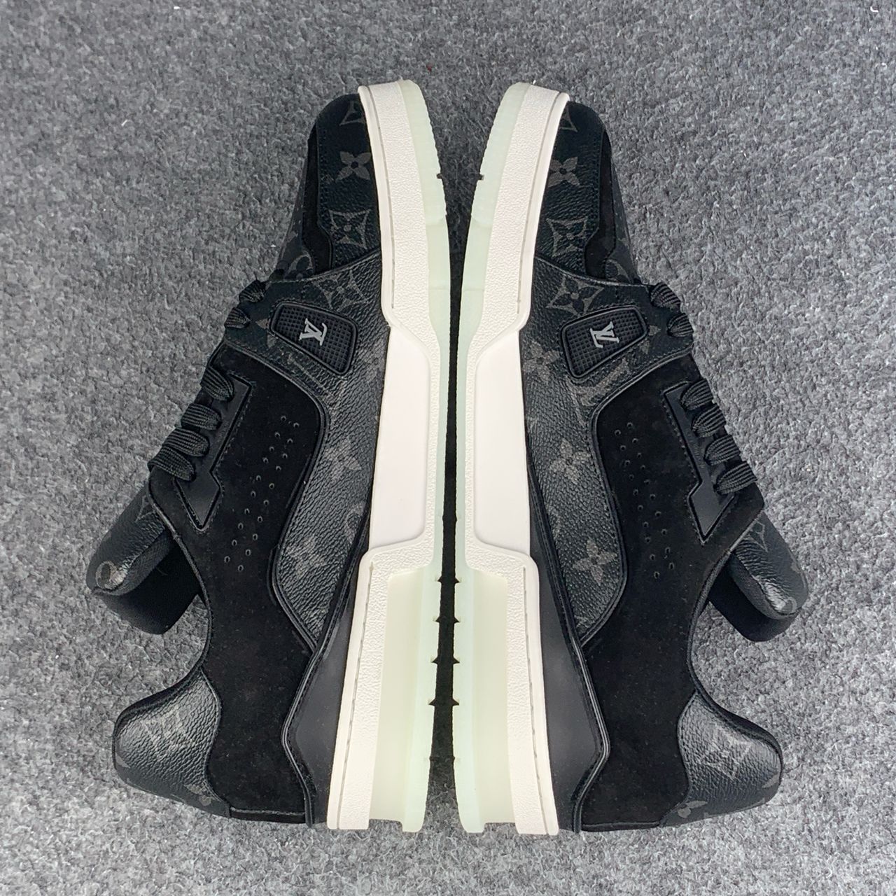 LV Trainer 'Black Monogram'