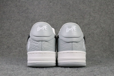 Bapesta Low M2 'White Grey'