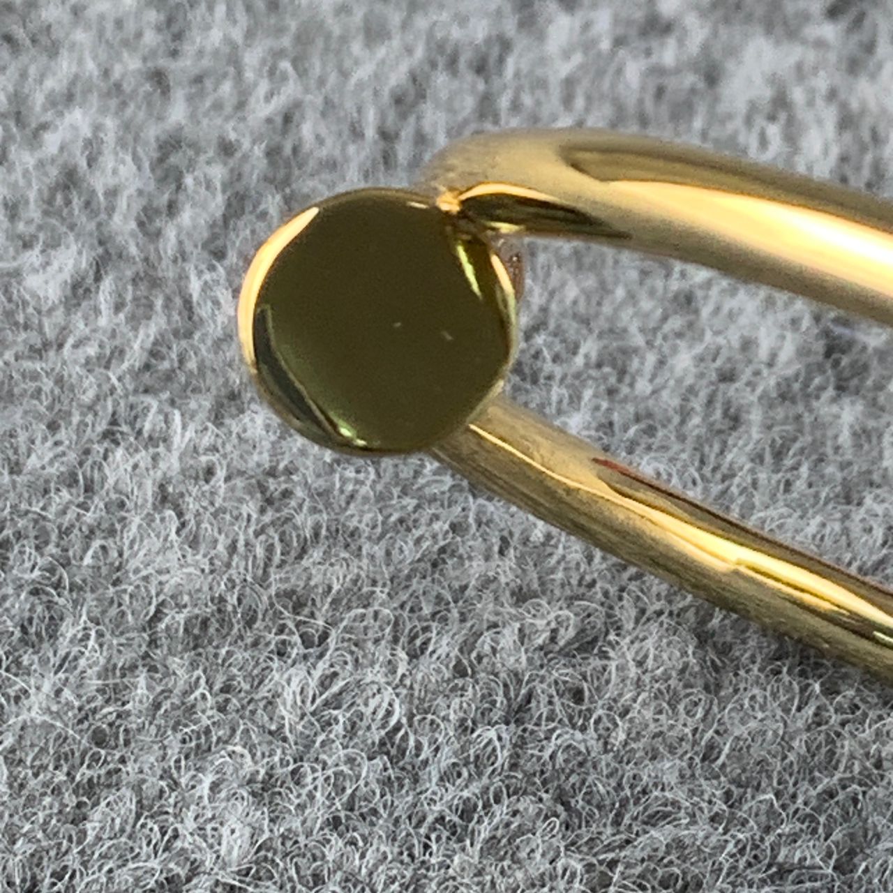 Juste un Clou Bracelet in Yellow Gold with Diamonds