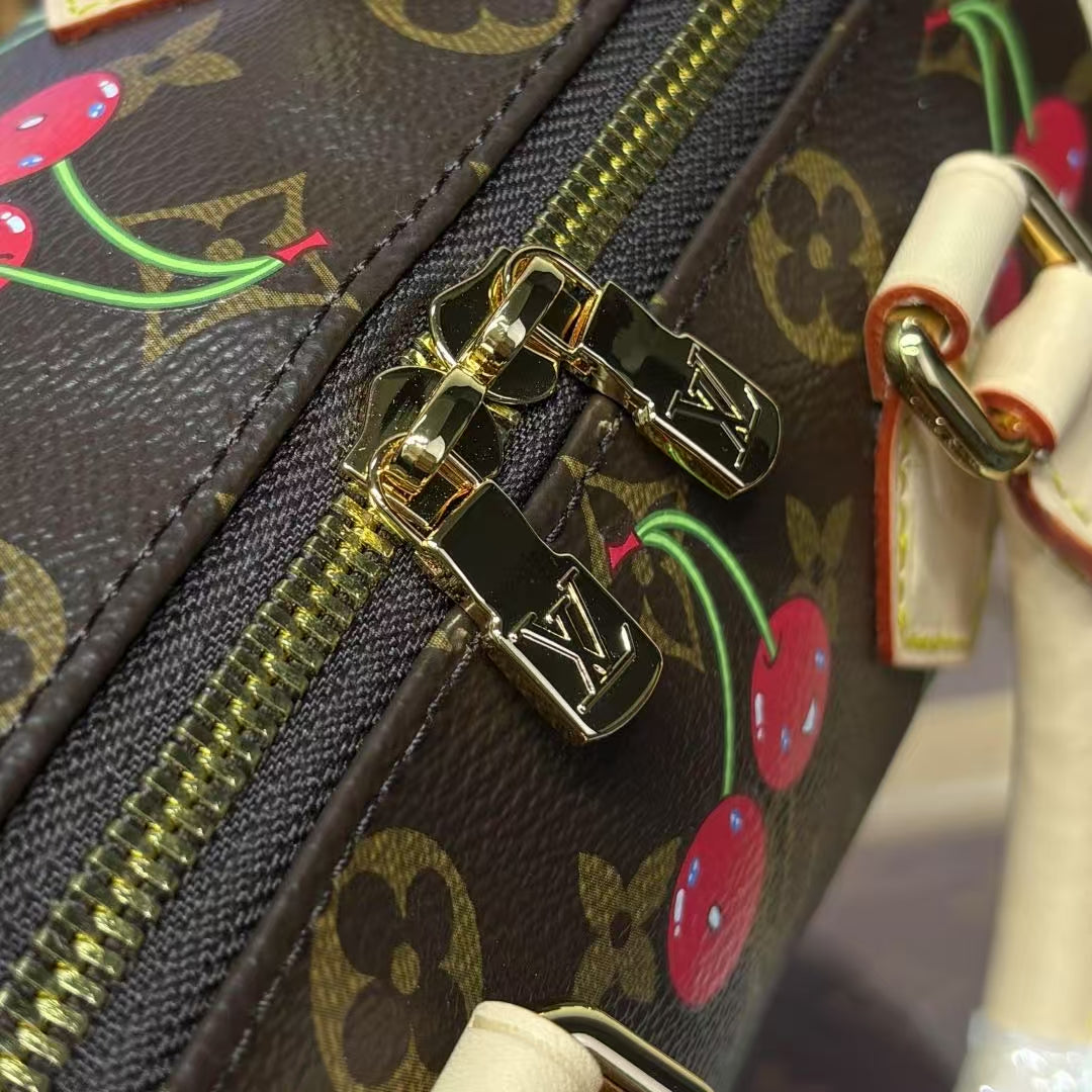 LV x Takashi Murakami Cherry Speedy