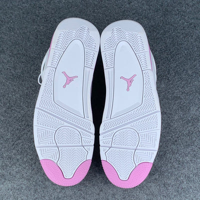 Air Jordan 4 rétro personnalisé « Oreo rose »