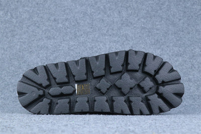 Prd Leather Dual-Buckle Slide Sandals