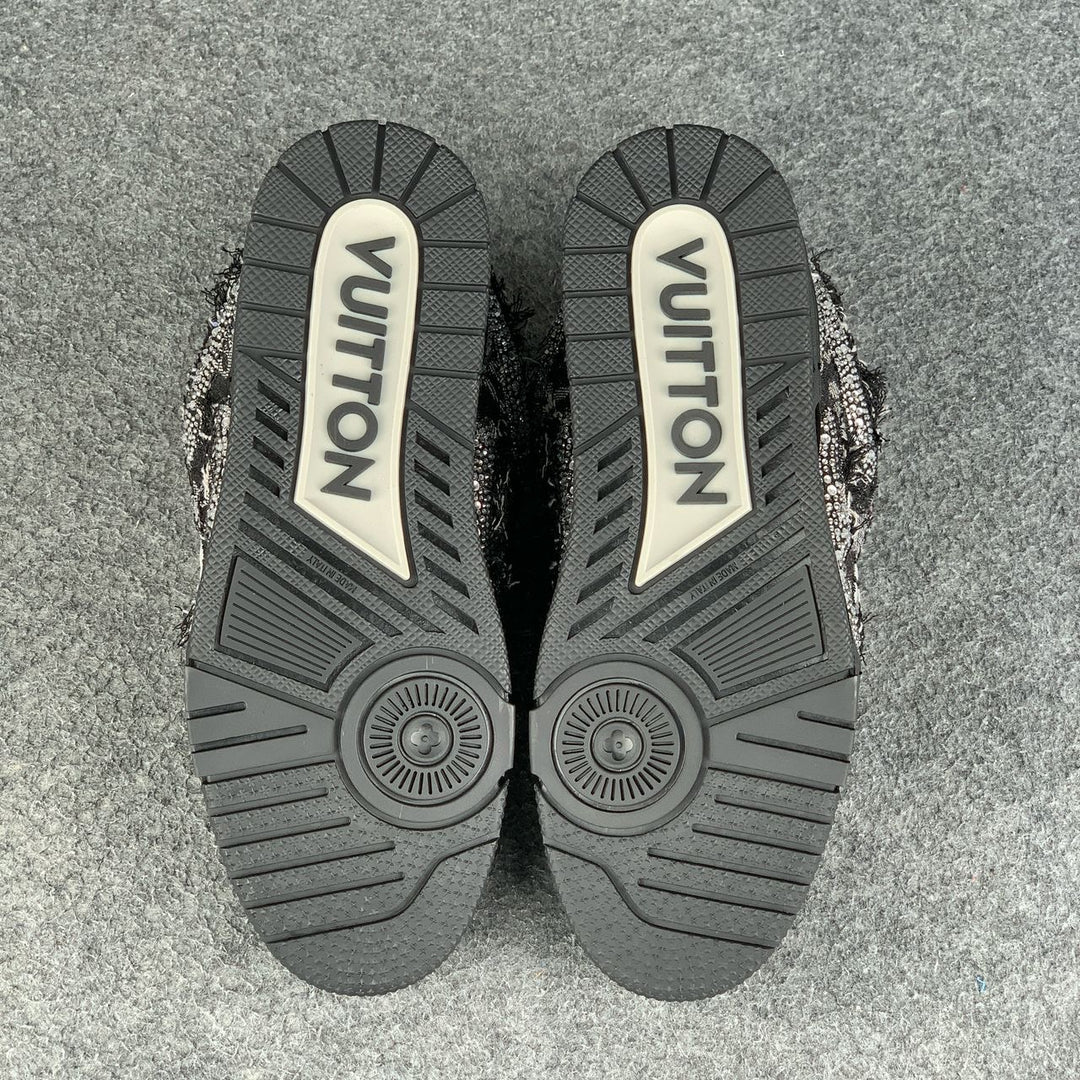 LV Skate Sneaker 'Black Swarovski Monogram' – Prsnlplg